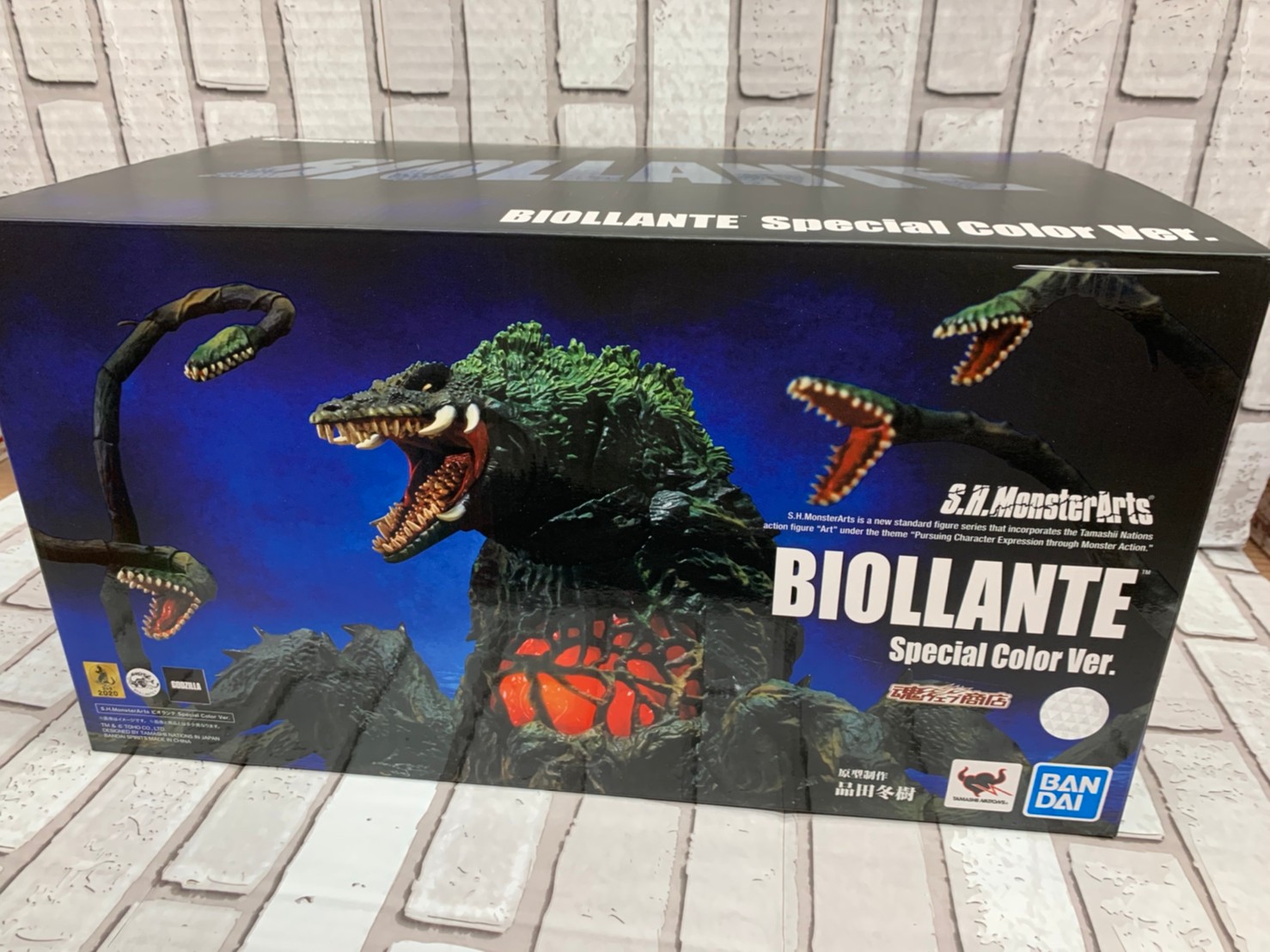 S.H.MonsterArts GODZILLA 1989 ゴジラVSビオランテ （S.H. 