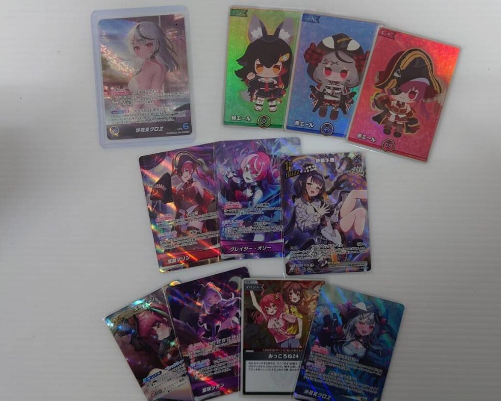日南店】hololive OFFICIAL CARD GAME OUR 沙花叉クロヱ 他お持ち 